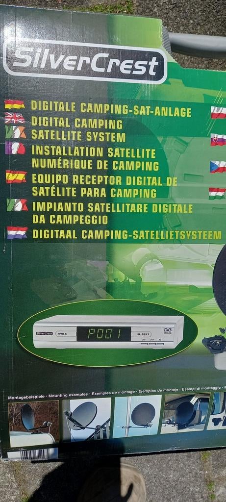Nieuw satellietsysteem ongeopend, Caravans en Kamperen, Ophalen, Nieuw