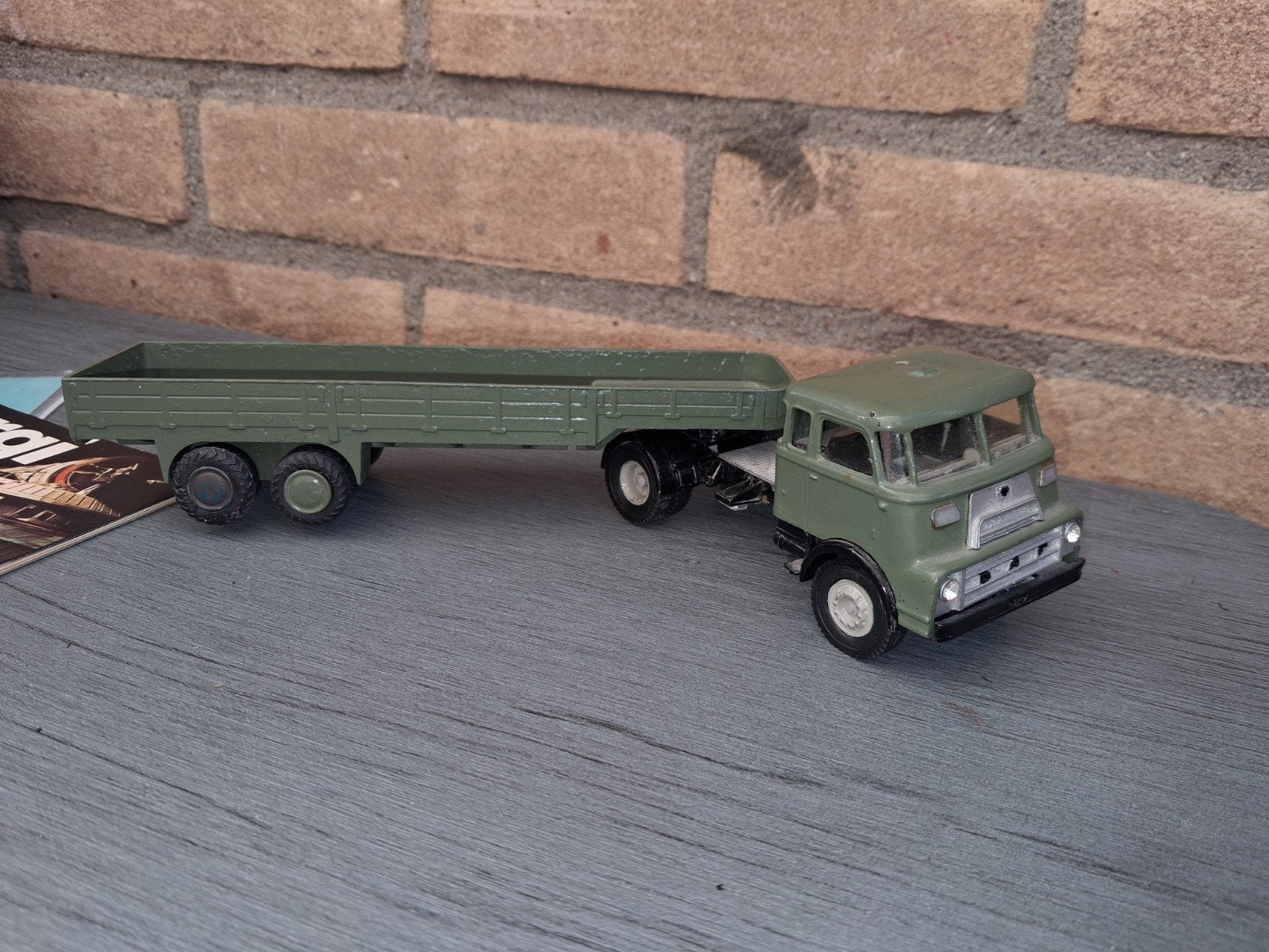 daf truck, Hobby en Vrije tijd, Modelauto's | 1:50, Ophalen of Verzenden, Bus of Vrachtwagen, Lion Toys