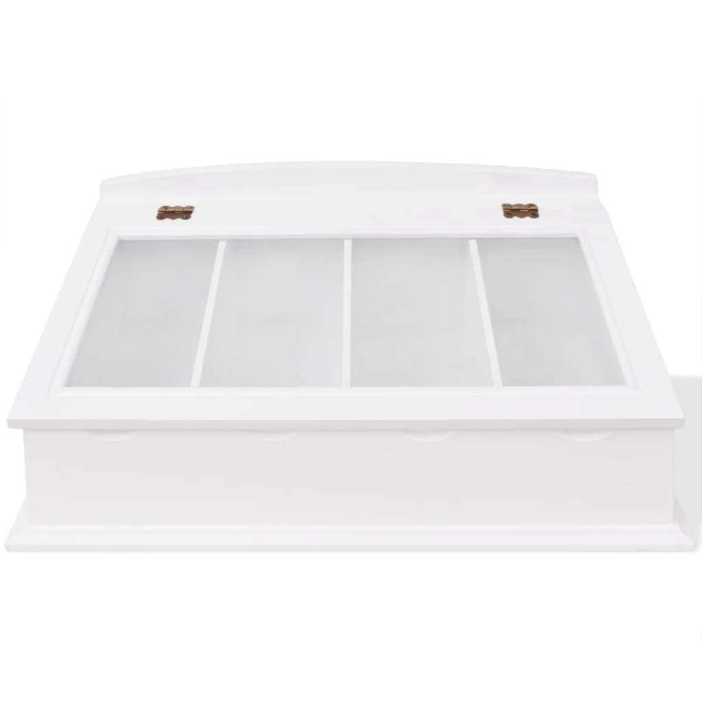 Besteklade sieradenkast MDF wit barok stijl GRATIS BEZORGD!, Overige typen, Verzenden, Hout, Nieuw