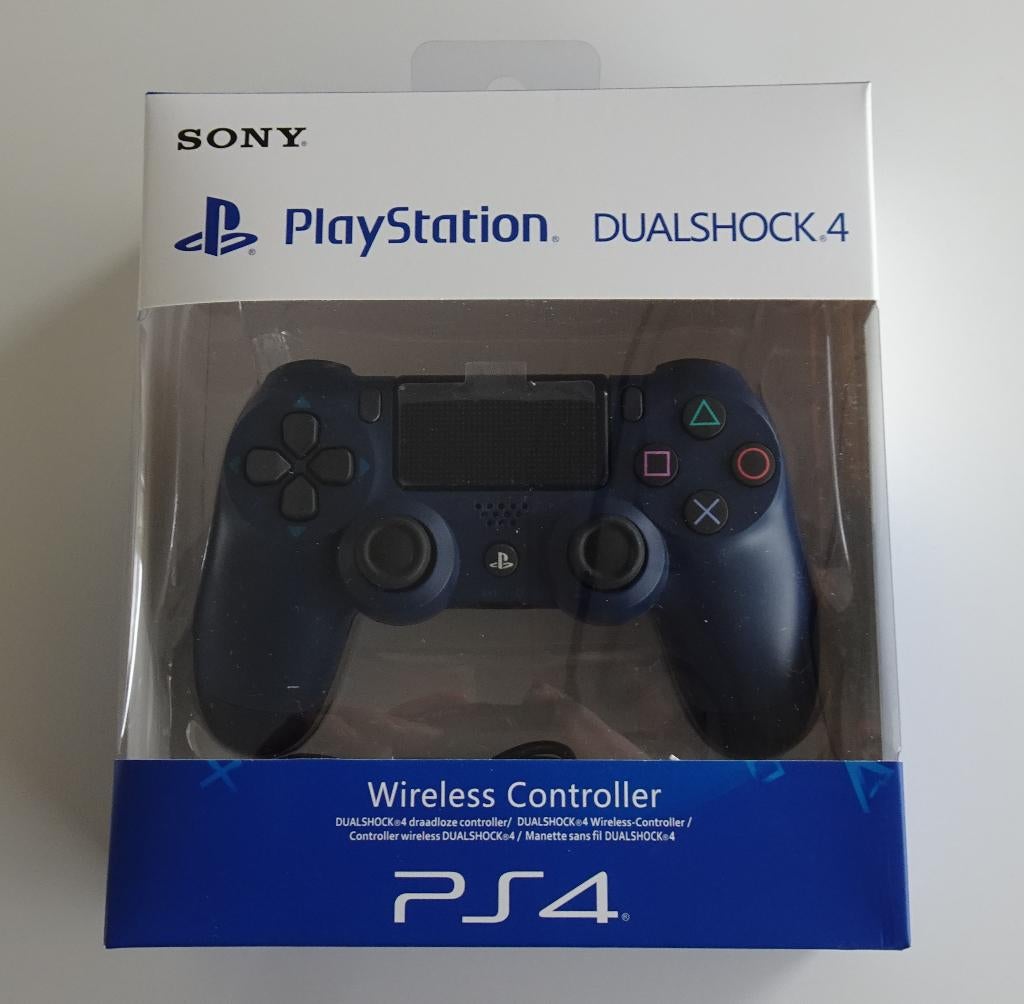 DualShock 4 V2 Controller Midnight Blue voor Sony PS4 NIEUW, Spelcomputers en Games, Spelcomputers | Sony PlayStation Consoles | Accessoires