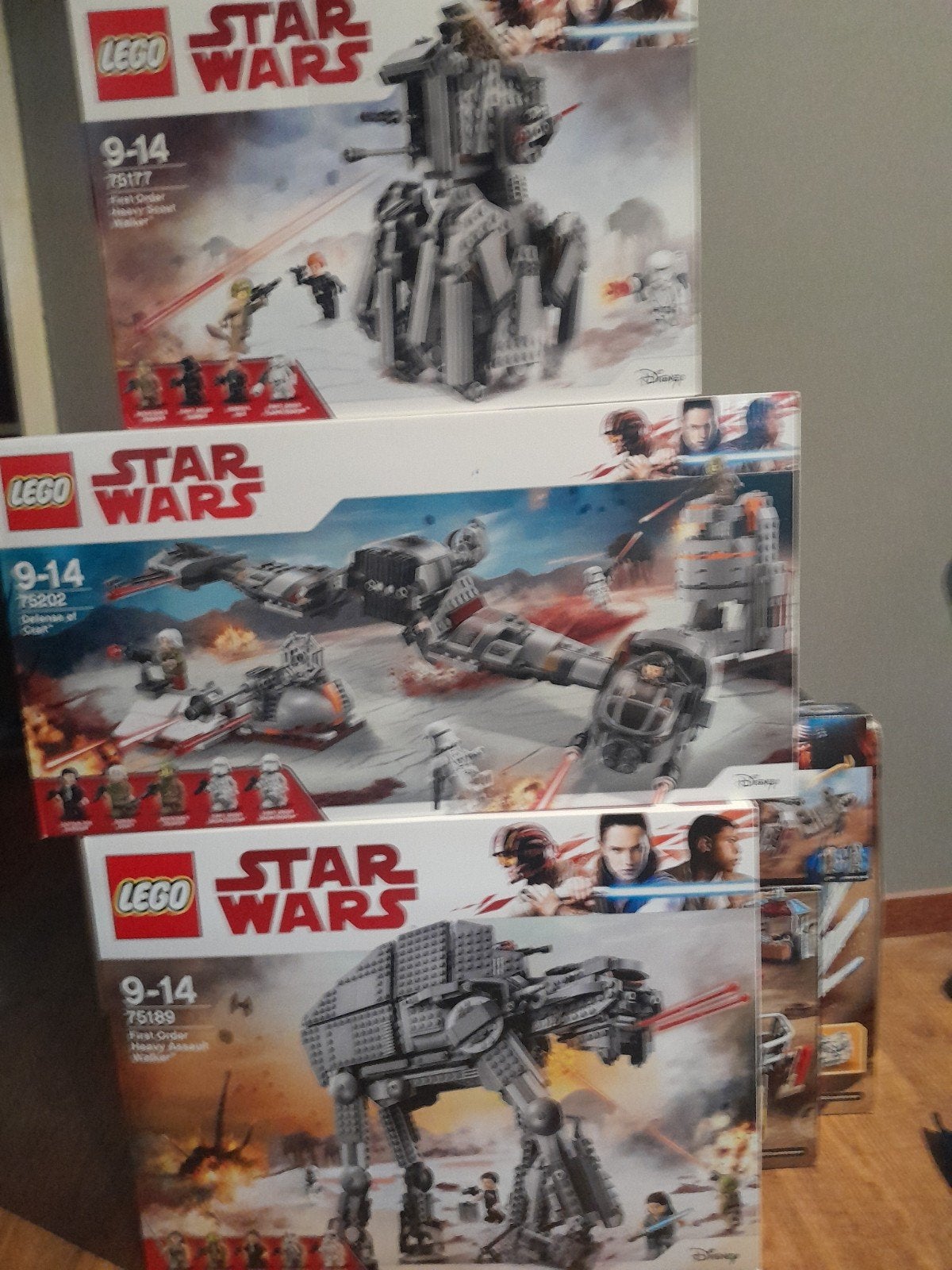 LEGO Star Wars 75177+75202+75189, Ophalen, Star Wars, Lego, Nieuw