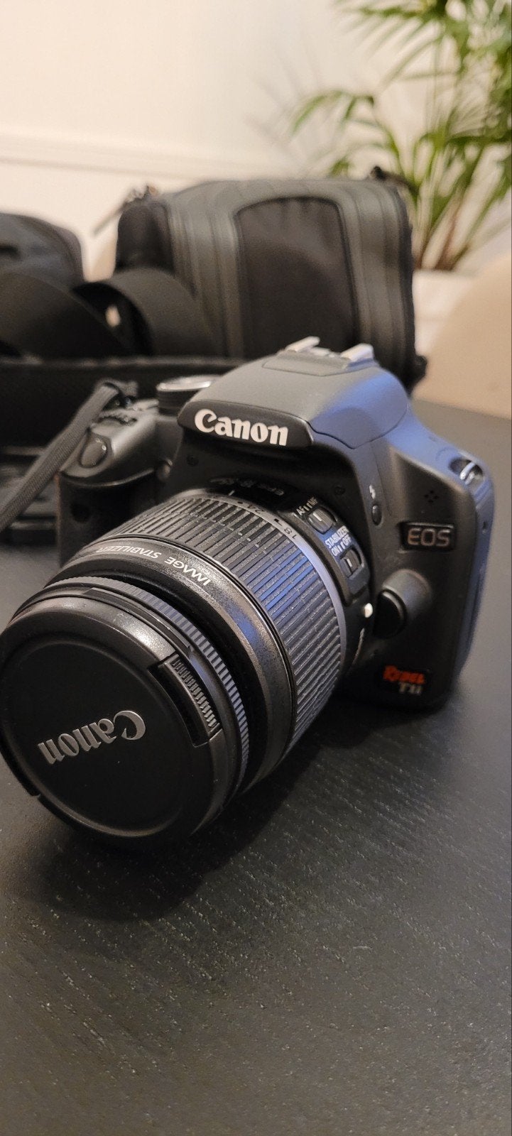 Canon EOS Rebel T1i 500D camera incl complete starterskit, Ophalen, Lensdop, Ingebouwde flitser, Spiegelreflex
