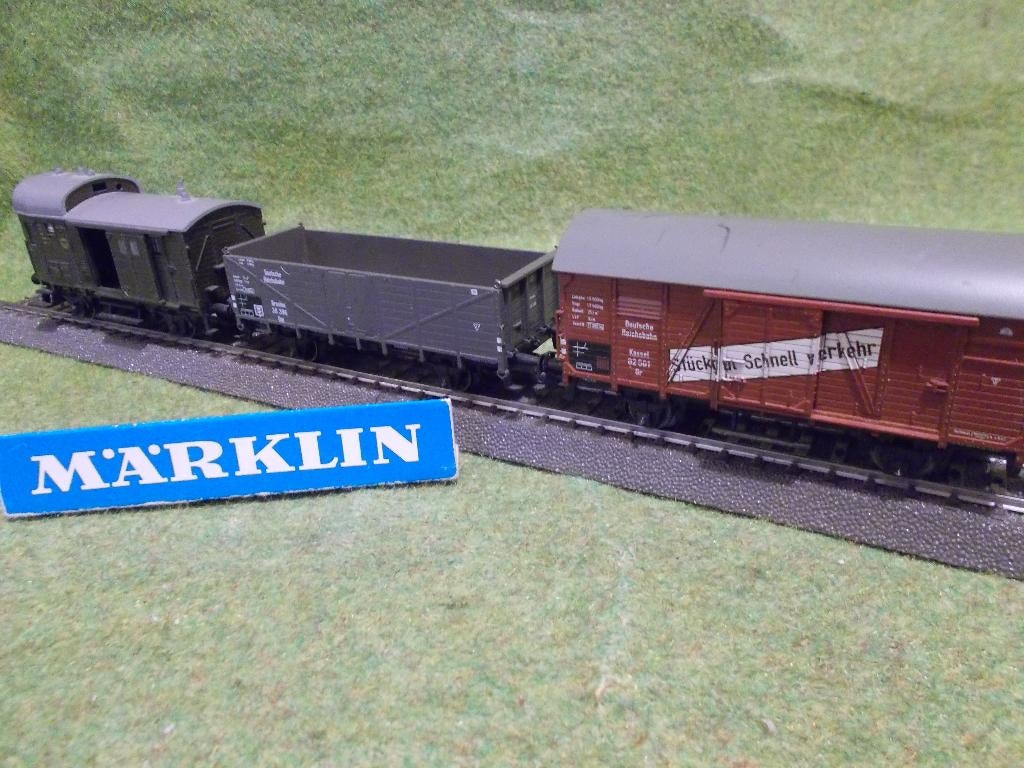 3 Marklin Deutsche Reichsbahn DR wagens Verzenden kan ook, Hobby en Vrije tijd, Modeltreinen | H0, Ophalen, Wisselstroom, Märklin