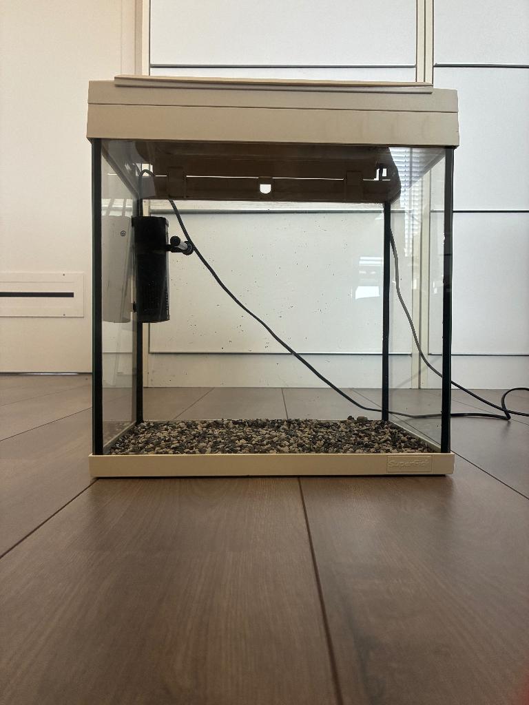 Superfish Aquarium 30 liter, Dieren en Toebehoren, Vissen | Aquaria en Toebehoren, Ophalen, Gebruikt, Leeg aquarium, Superfish