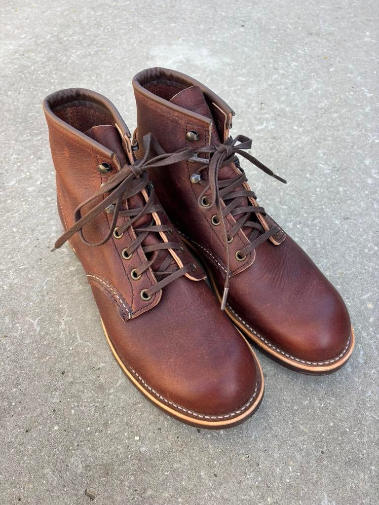 Red Wing 3340 Blacksmith Boot Briar Oil Slick US8/41, Ophalen of Verzenden, Zo goed als nieuw, Bruin, Boots
