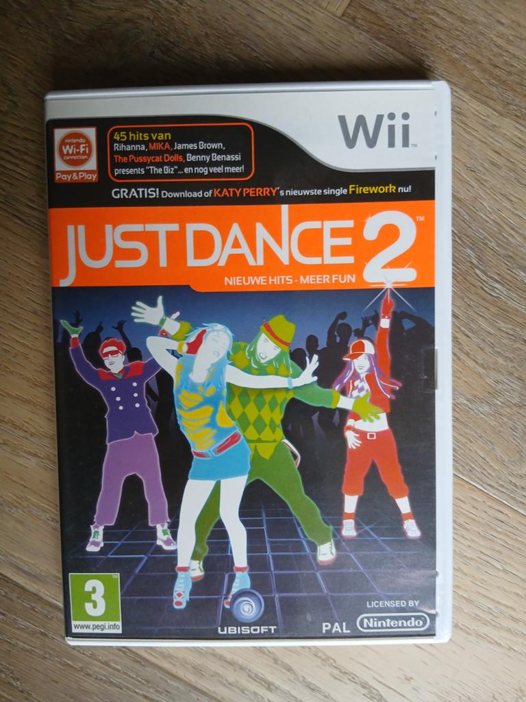 Just Dance 2 Wii - Ultieme danssensatie, Ophalen, Muziek, Eén computer, Zo goed als nieuw