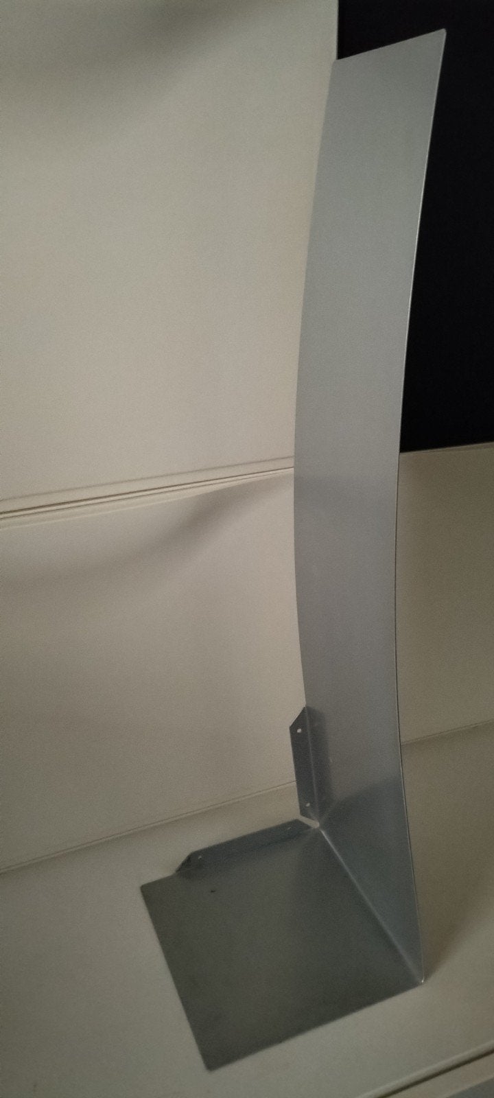 Metalen wandplank, Ophalen of Verzenden, Gebruikt