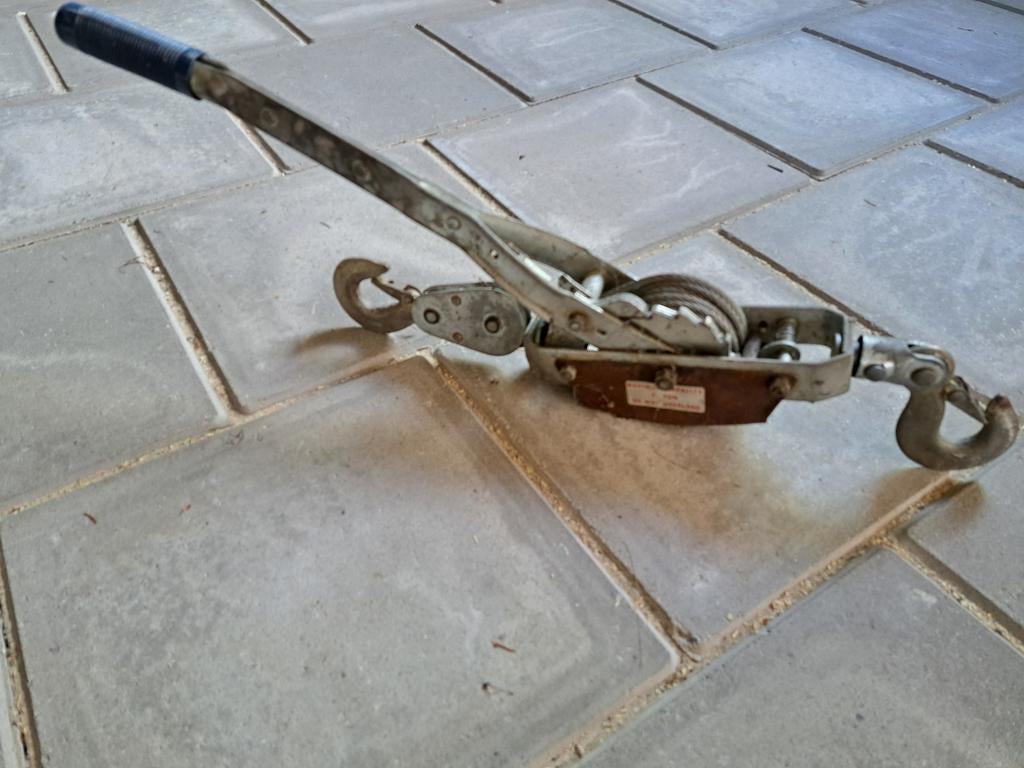 Draadspanner, Ophalen, Minder dan 10 meter