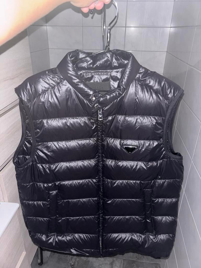 Prada bodywarmer XXL, Kleding | Heren, Ophalen of Verzenden, Zo goed als nieuw, Overige maten, Zwart