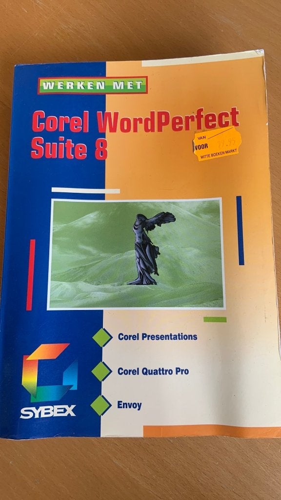 Werken met Corel WordPerfect Suite 8, Boeken, Ophalen of Verzenden, Zo goed als nieuw