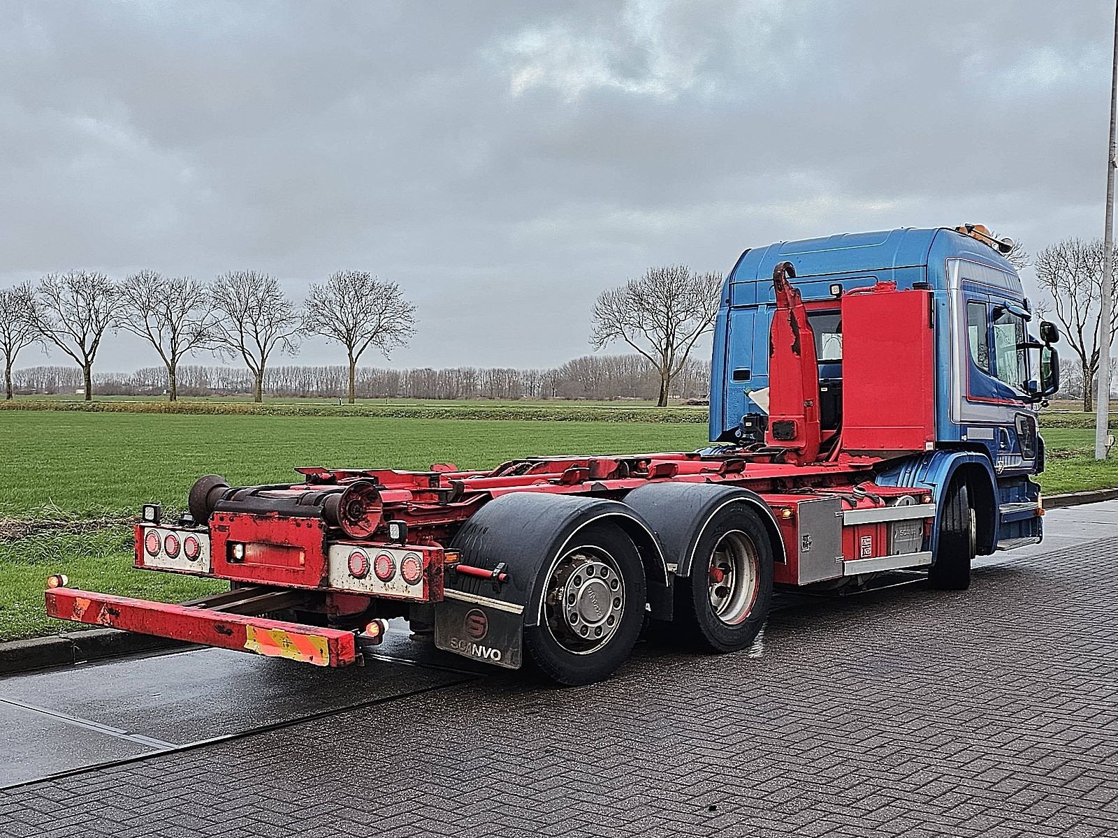 SCANIA P320 low entry 6x2*4 hiab, Auto's, Automaat, Euro 5, 320 pk, Diesel