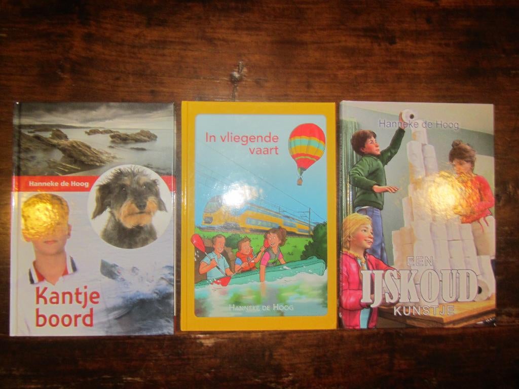 Hanneke de Hoog Kantje boord/ijskoud kunstje/vliegende vaart, Ophalen of Verzenden, Zo goed als nieuw, Fictie algemeen