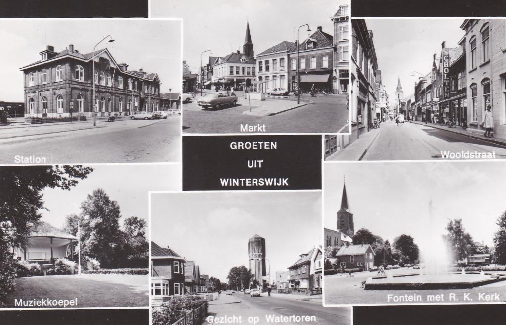 GA1632 Groeten uit Winterswijk Meddo Bredevoort 1969, Verzamelen, Verzenden, 1960 tot 1980, Ongelopen, Gelderland