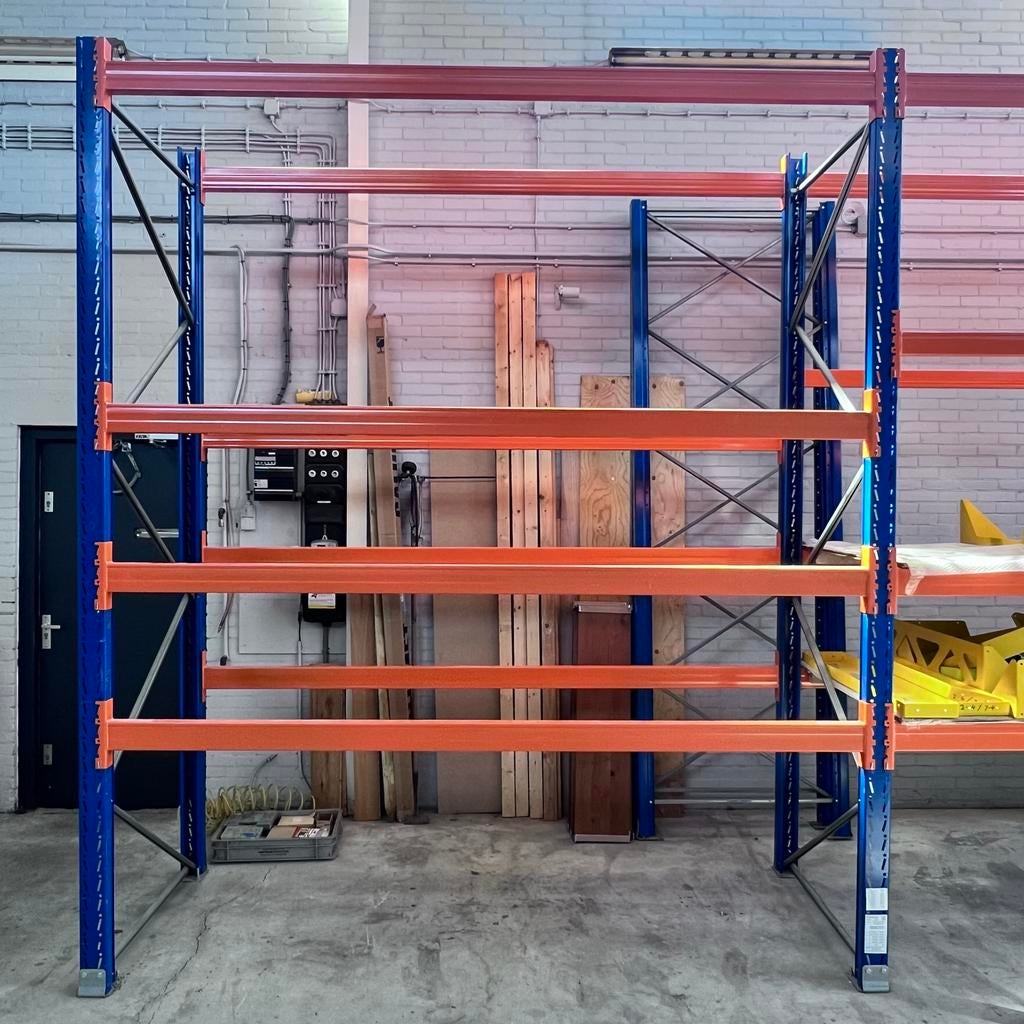 1 Palletstelling segment 3360x2800x1100mm (HxBxD)(z.g.a.n), Ophalen