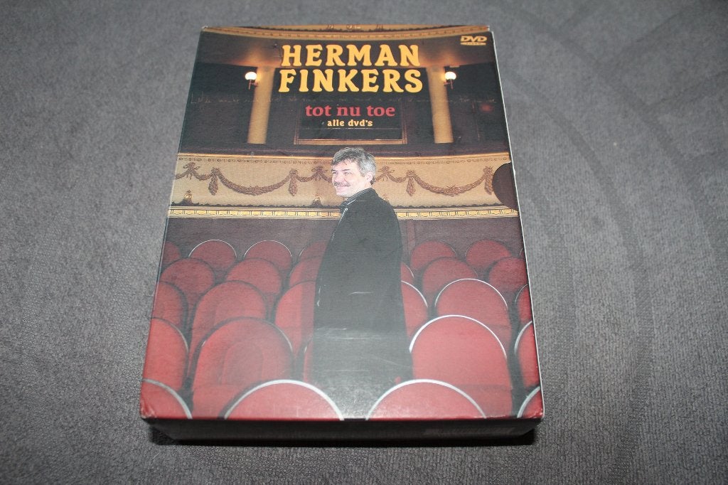 DVD Herman Finkers Tot nu toe alle DVD's, Cd's en Dvd's, Dvd's | Cabaret en Sketches, Alle leeftijden, Ophalen of Verzenden, Gebruikt