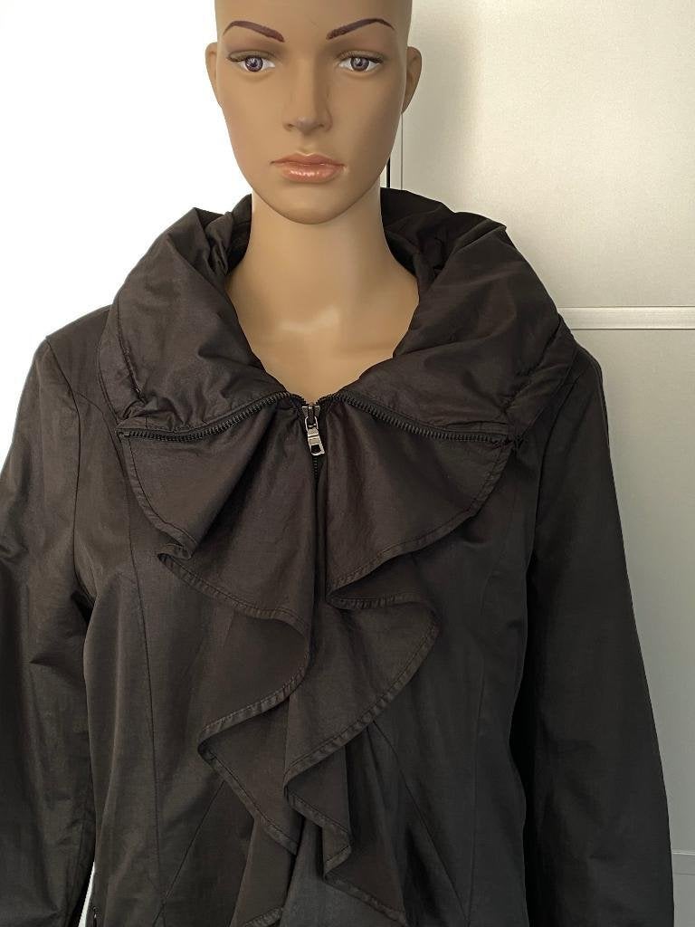 J605 Creenstone maat 40/42=M/L tussenjas jas parka zwart, Kleding | Dames, Jassen | Winter, Maat 38/40 (M), Zwart, Creenstone