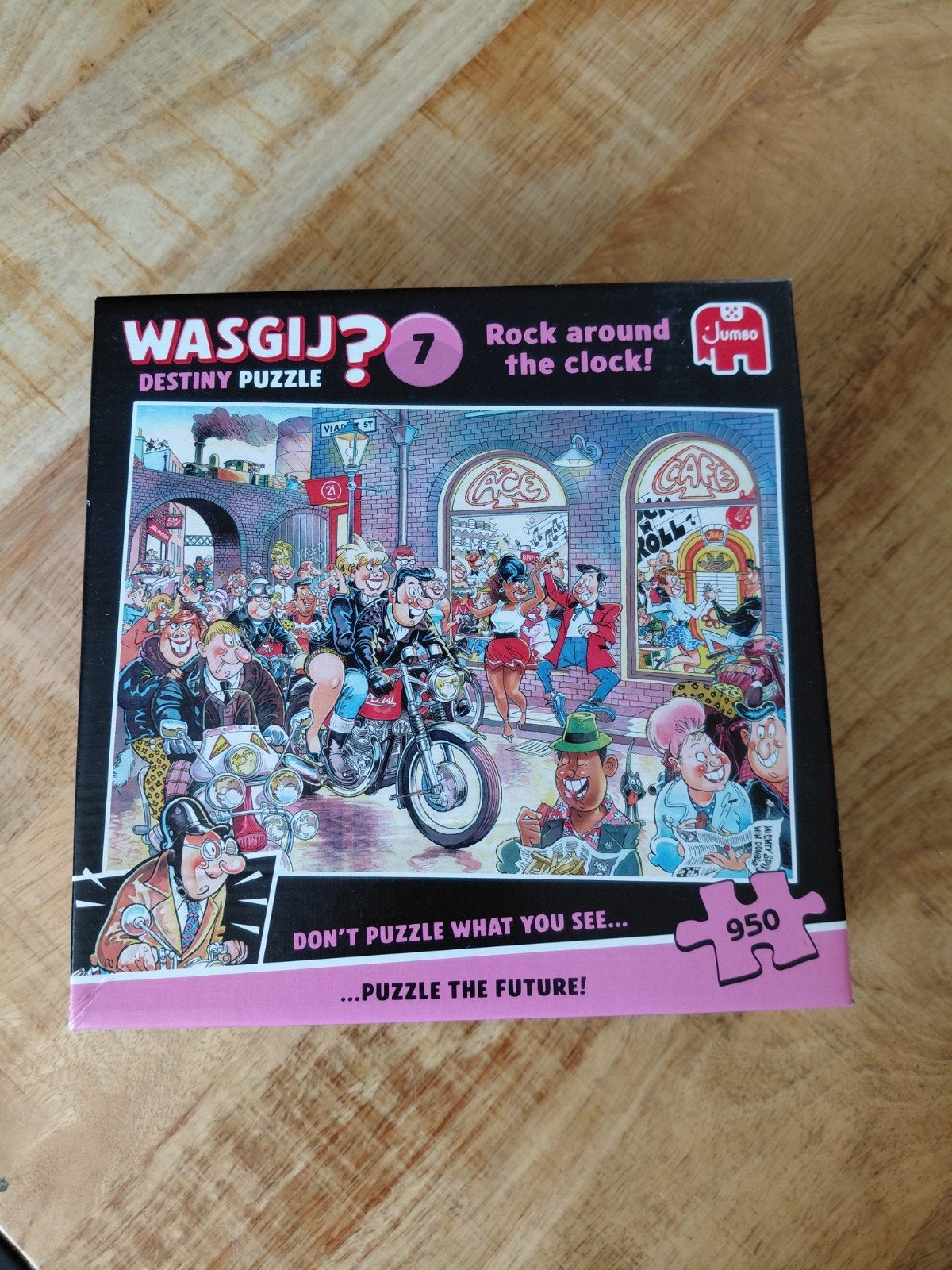 4x Wasgij Puzzels - Zo goed als nieuw!, Ophalen, 500 t/m 1500 stukjes, Zo goed als nieuw, Legpuzzel