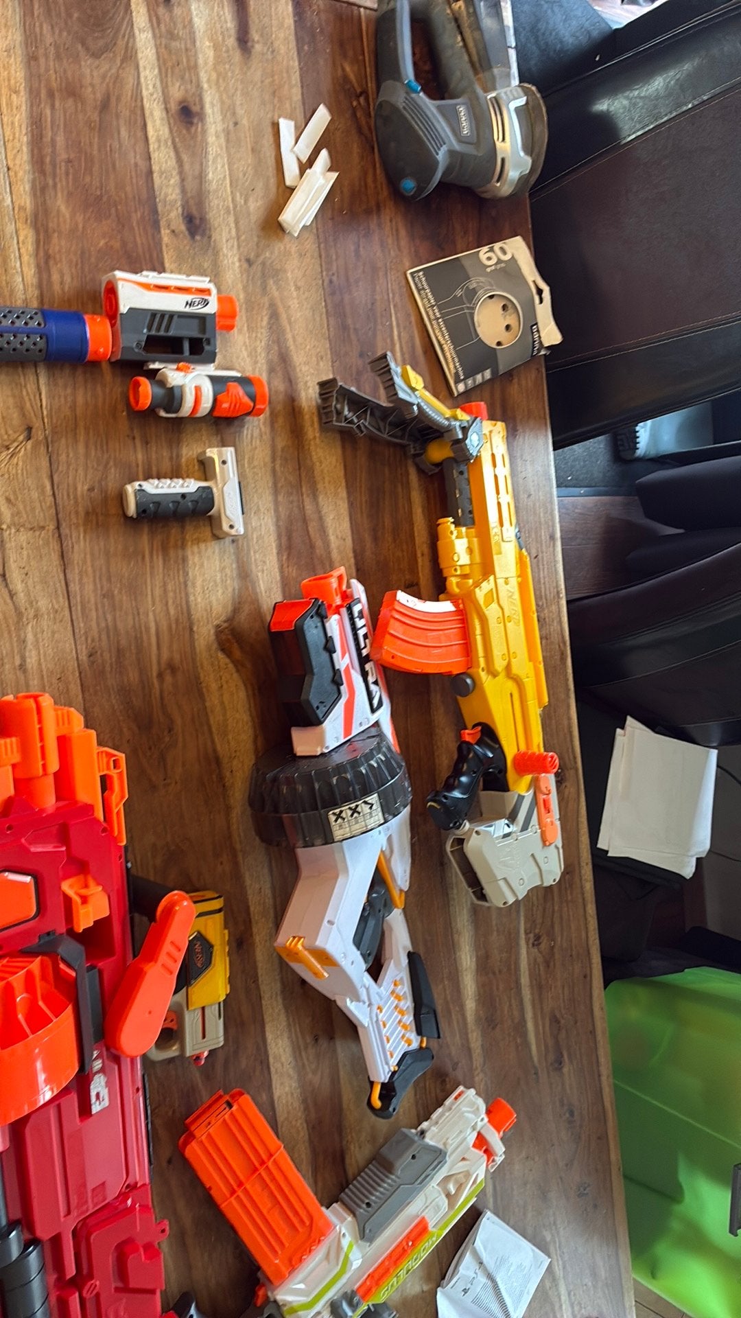 Nerf pistolen, Ophalen, Zo goed als nieuw