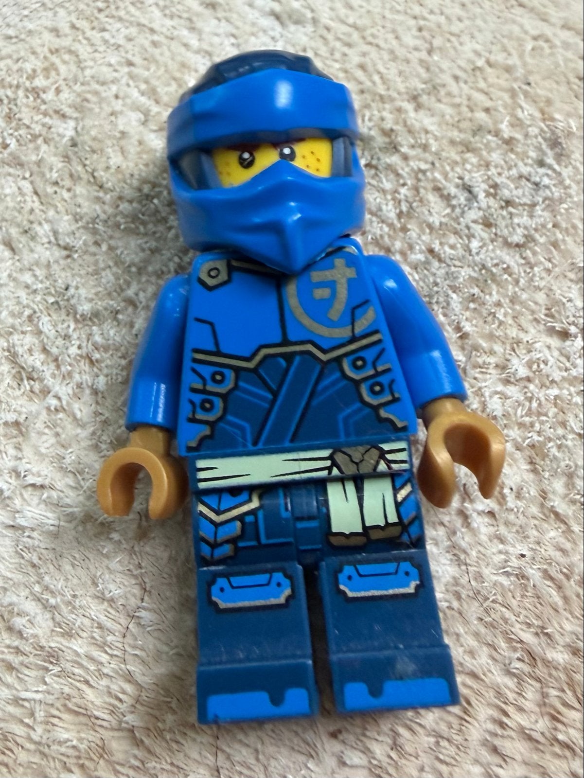 Lego Ninjago Minifiguur - Blauwe Ninja, Gebruikt, Lego, Ophalen of Verzenden, Minifiguur