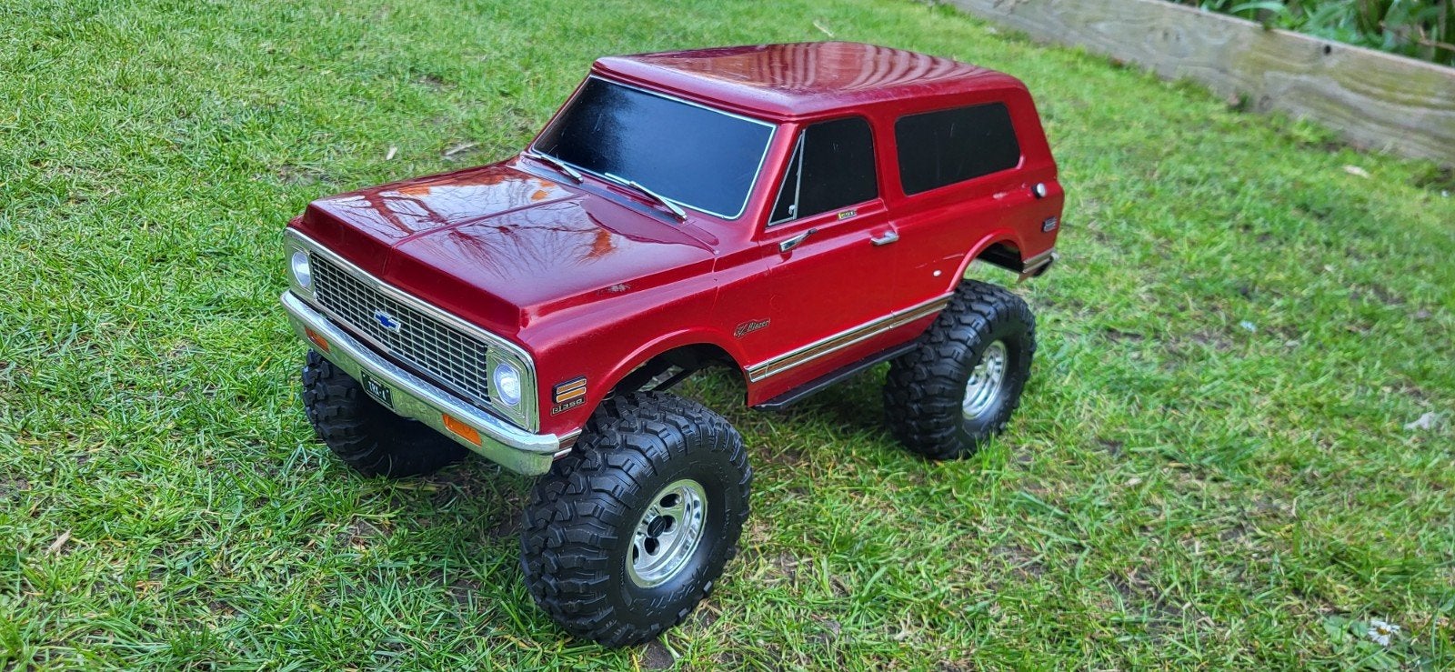 Traxxas TRX-4 Chevrolet K5 Blazer crawler, Elektro, Gebruikt, Auto offroad, Ophalen of Verzenden