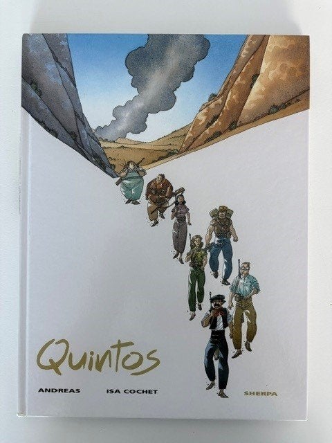 Quintos, HC, Isa/Andreas, Spaanse burgeroorlog, Boeken, Eén stripboek, Ophalen of Verzenden, Zo goed als nieuw