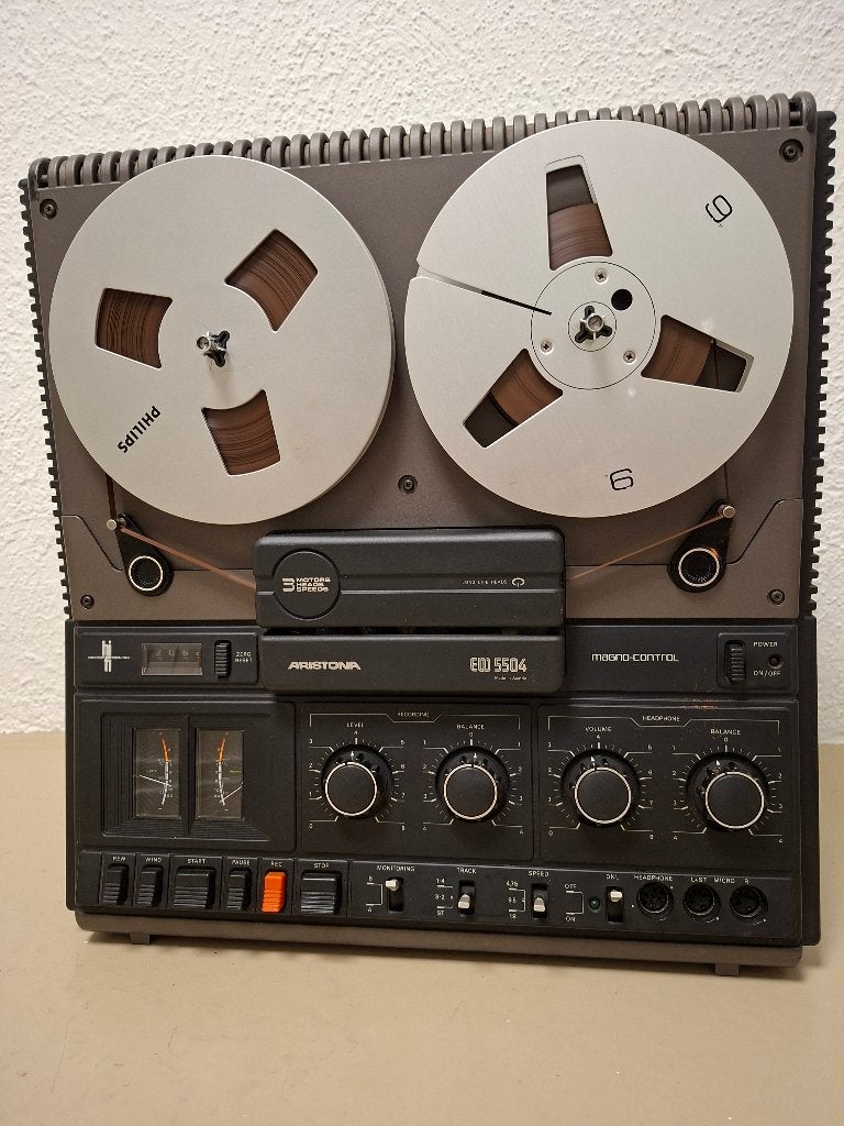 Bandrecorder Aristona EW5504 (09-2025 gereviseerd), Ophalen of Verzenden, Bandrecorder, Met banden