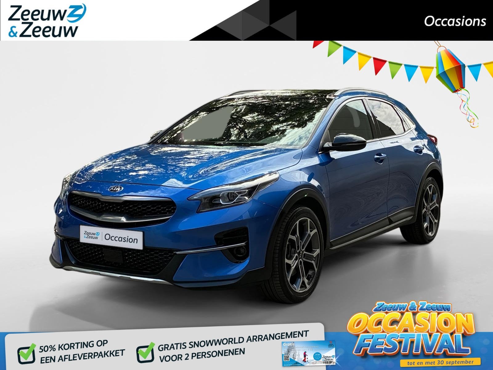 Kia XCeed 1.4 T-GDi DynamicPlusLine, Auto's, XCeed, Euro 6, 4 cilinders, Blauw