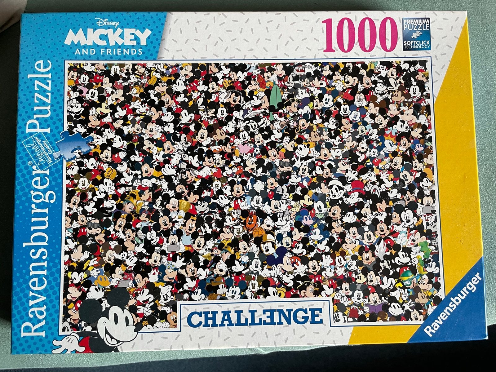 Nieuw Ravensburger Disney Mickey & Friends Challenge Puzzel, Ophalen of Verzenden, 500 t/m 1500 stukjes, Nieuw, Legpuzzel