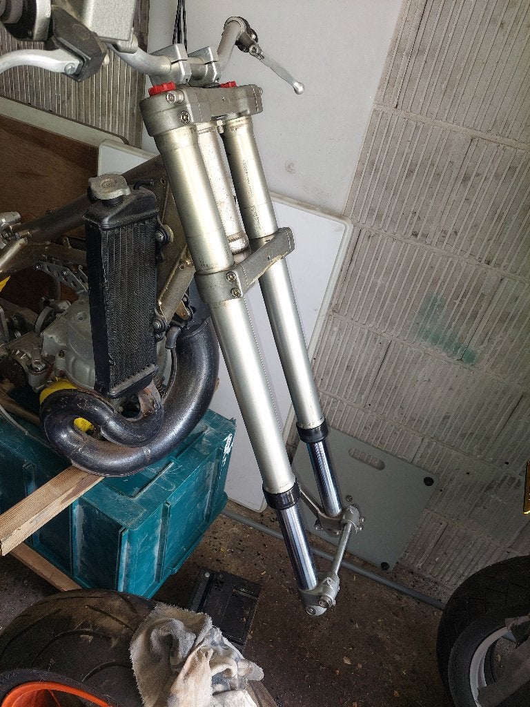 Wp voorvork ktm sm, Motoren, Ophalen of Verzenden