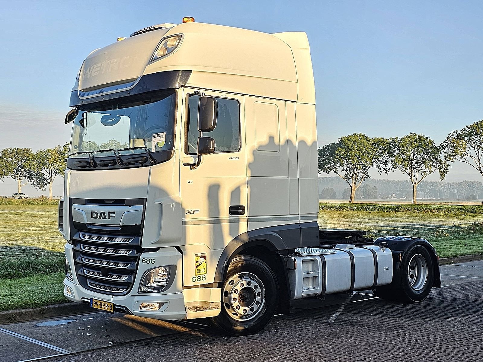 DAF XF 480, Automaat, Euro 6, Wit, Bedrijf
