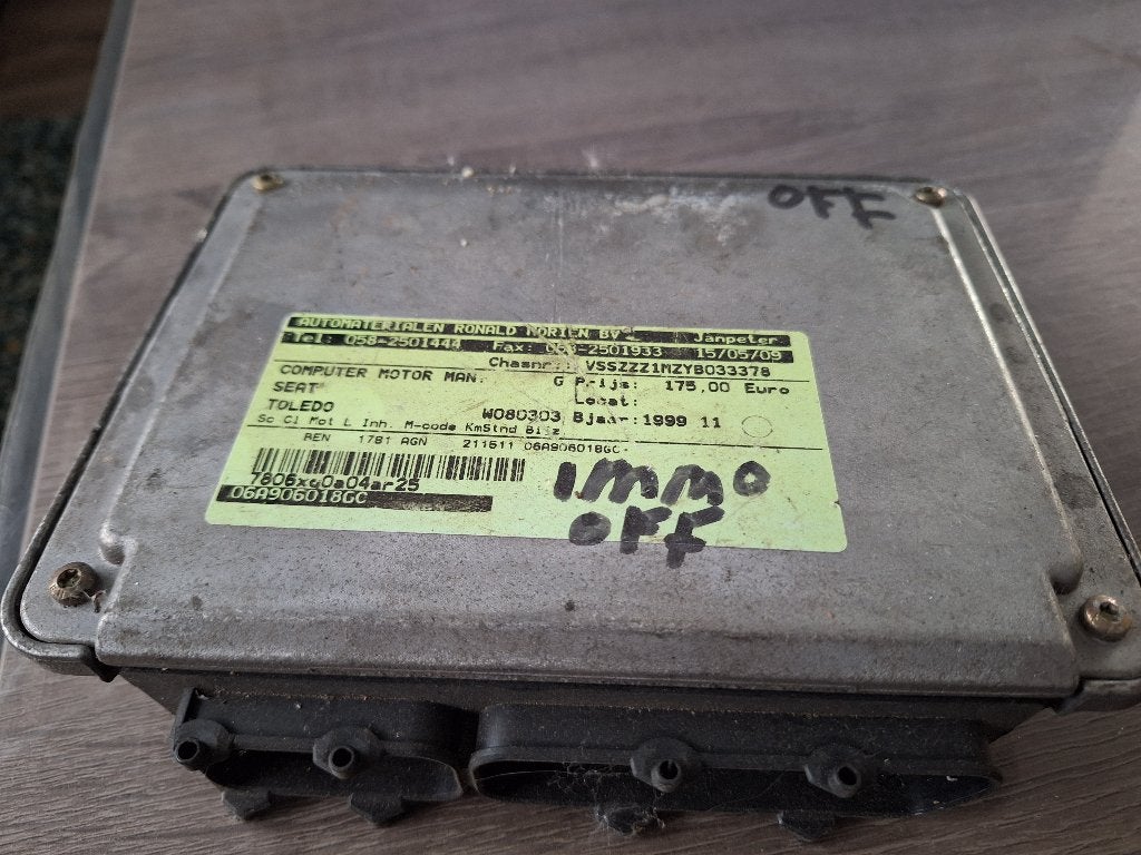 Ecu,startmotor seat toledo bwjr1999., Ophalen of Verzenden