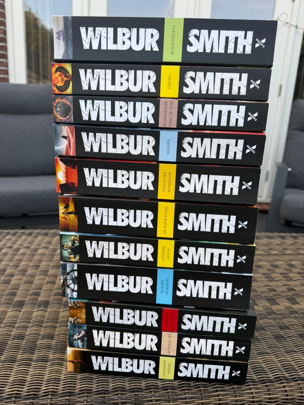 Wilbur Smith - Roofvogels en nog vele andere boeken!, Boeken, Ophalen of Verzenden, Zo goed als nieuw, Wilbur Smith