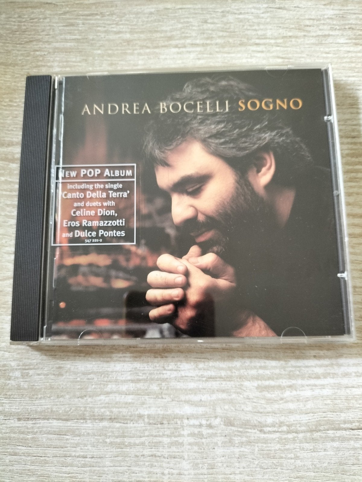 Andrea Bocelli - sogno, Cd's en Dvd's, Cd's | Pop, Ophalen of Verzenden