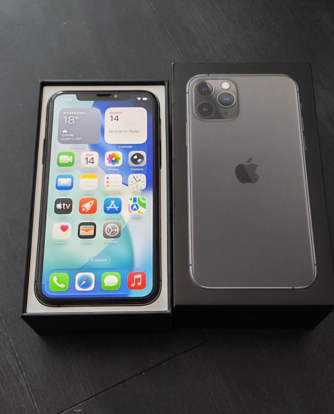 iPhone 11 Pro 64GB Spacegrijs, Telecommunicatie, Ophalen of Verzenden, Zo goed als nieuw, Zonder simlock, Grijs
