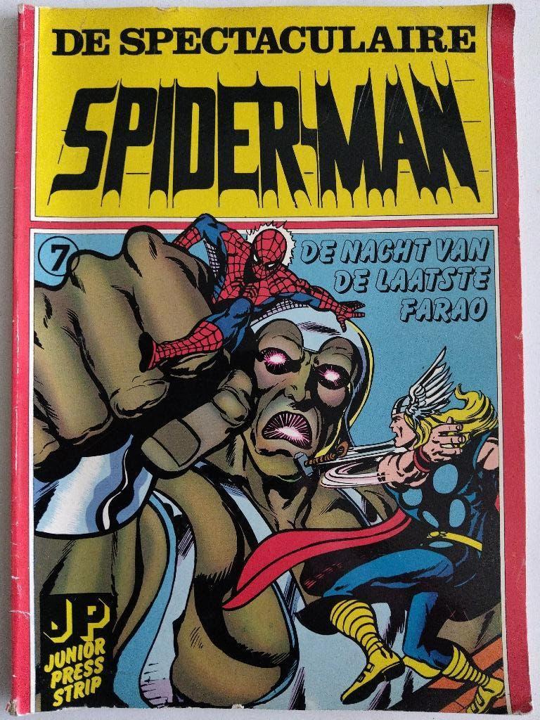 De spectaculaire Spiderman nummer 7, Verzenden, Europa, Junior Press, Gelezen