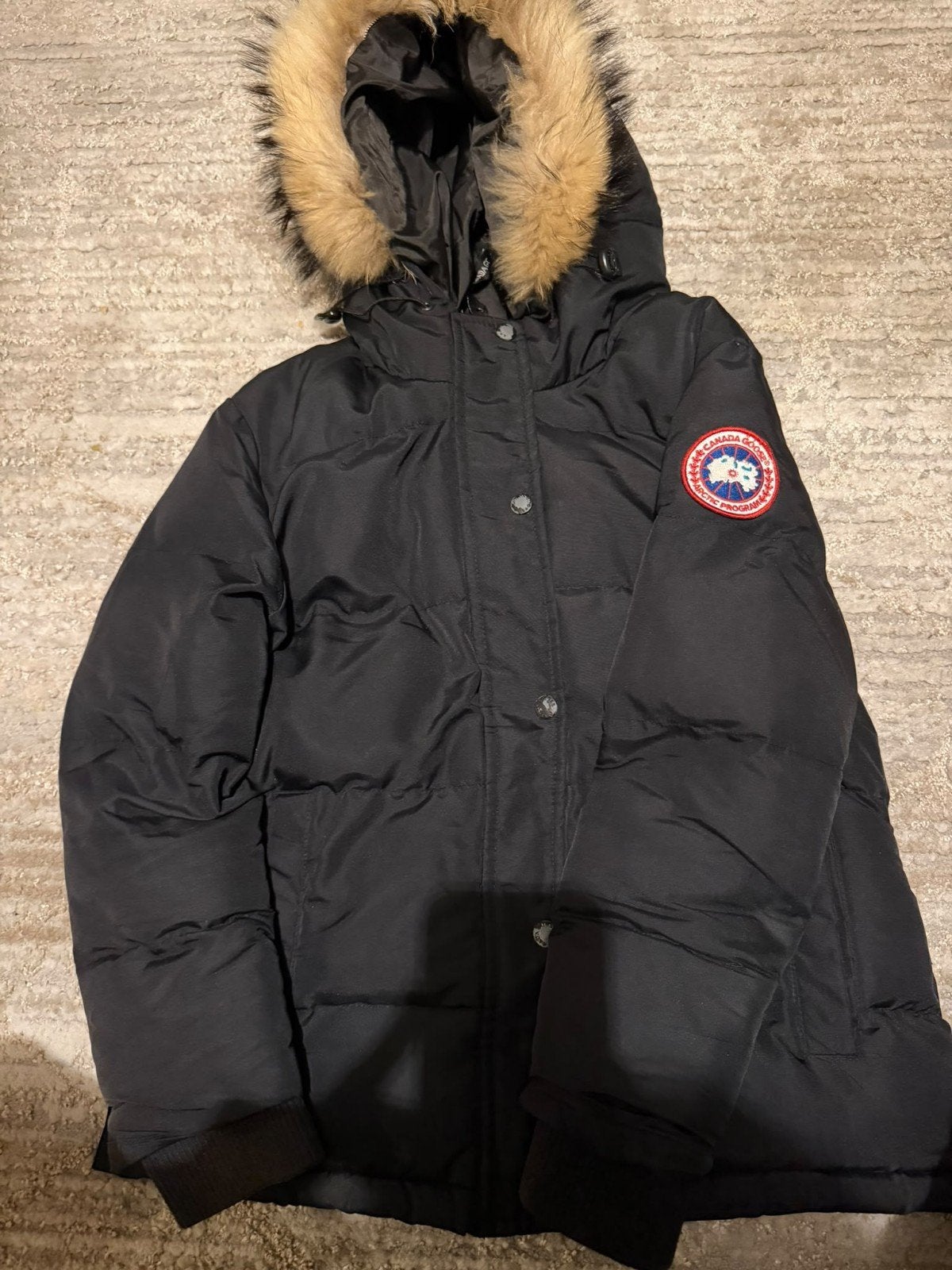 canada goose jas, Ophalen, Zwart, Canada Goose, Overige maten