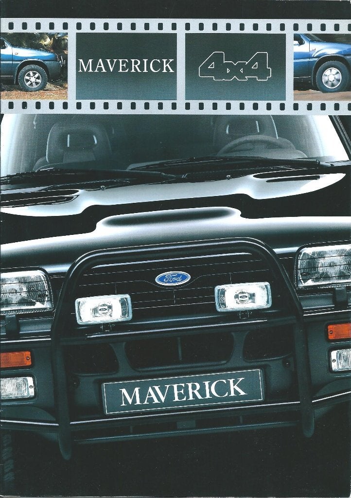 Brochure Ford Maverick 1993, Ophalen of Verzenden, Gelezen, Ford