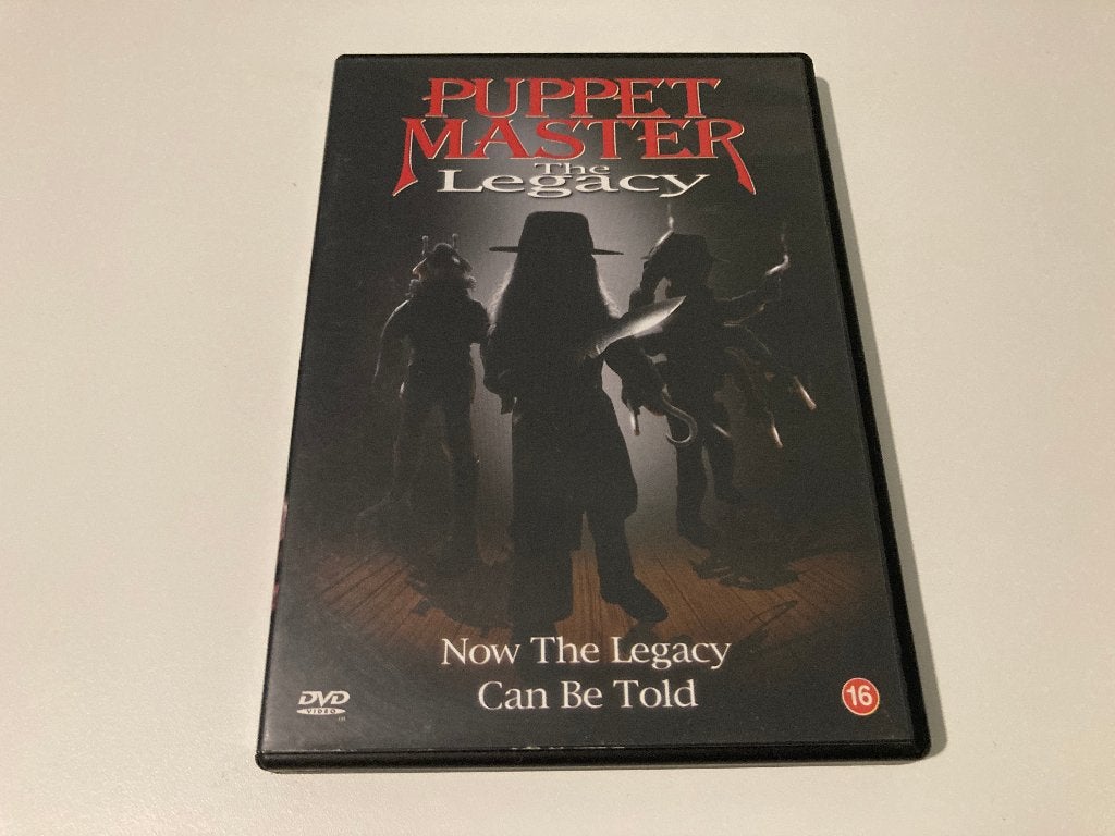 Puppet Master The Legacy DVD Horror (2) dvd, Cd's en Dvd's, Vanaf 16 jaar, Ophalen of Verzenden, Zo goed als nieuw, Overige genres