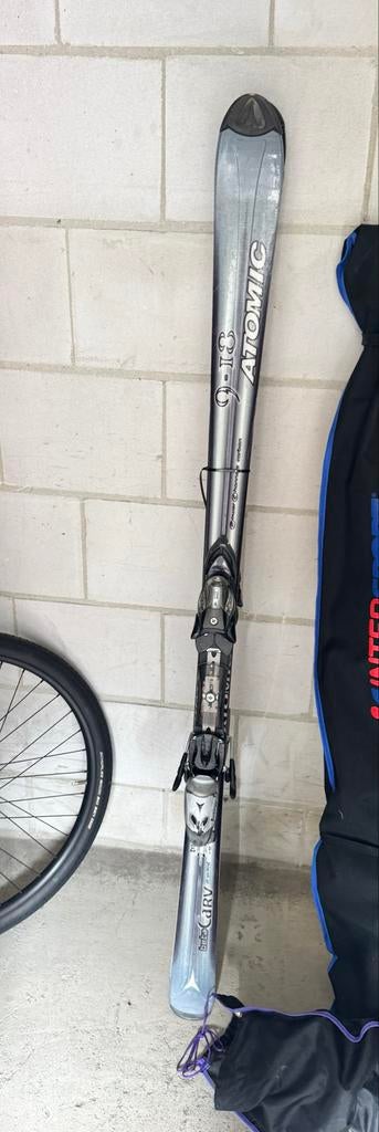 Atomic ski's 164 cm, vers geslepen en gewaxt, Sport en Fitness, Skiën en Langlaufen, Ophalen, 160 tot 180 cm, Gebruikt, Atomic