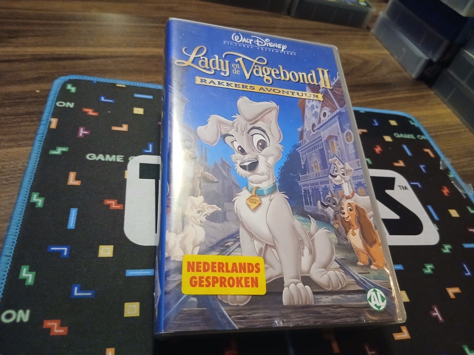 Lady en de vagebond 2 Disney vhs film, Alle leeftijden, Ophalen of Verzenden, Zo goed als nieuw