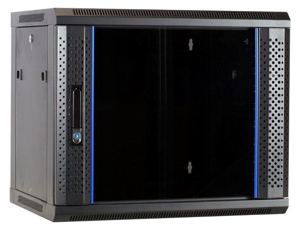 Netwerkkast - Patchkast - Serverkast, Ophalen, Zo goed als nieuw, Glas, Plaatstaal