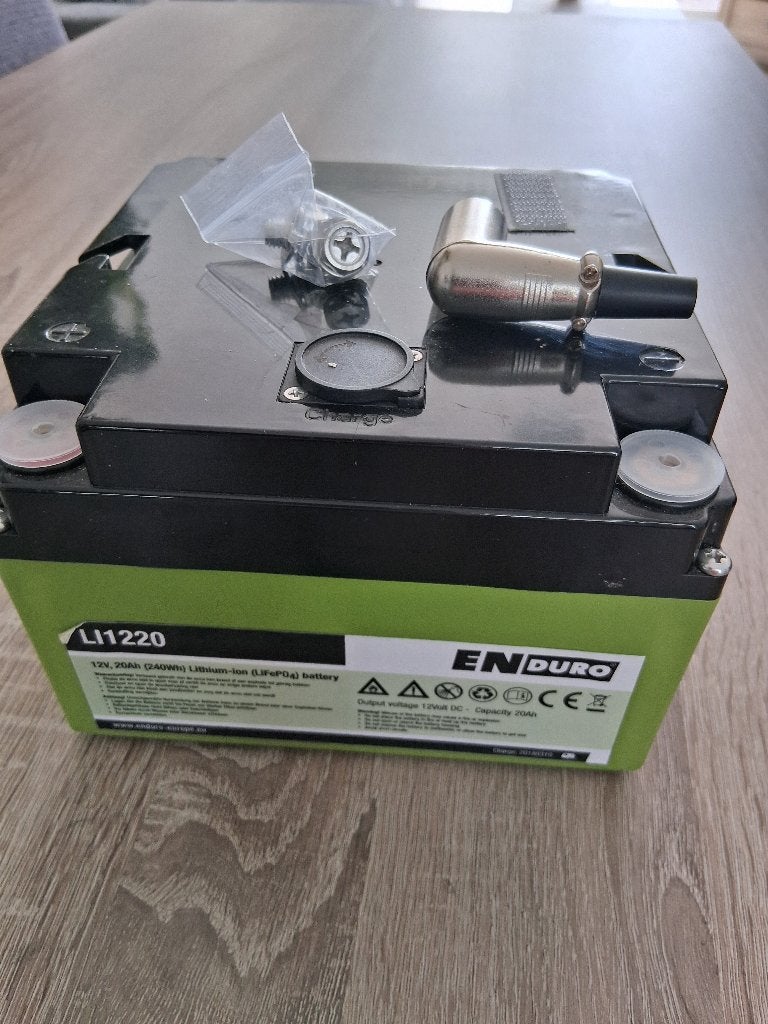 EN DURO LiFePo4 Accu 12V20A, Ophalen, Gebruikt, Overige automerken