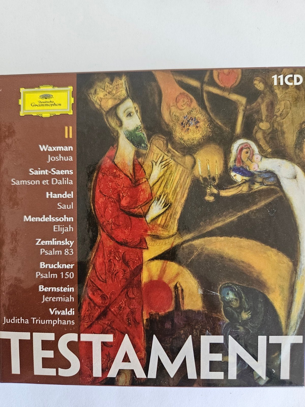 Testament II - Klassieke CD Boxset (11 CD's), Boxset, Saint-Saëns, Ophalen of Verzenden, Zo goed als nieuw