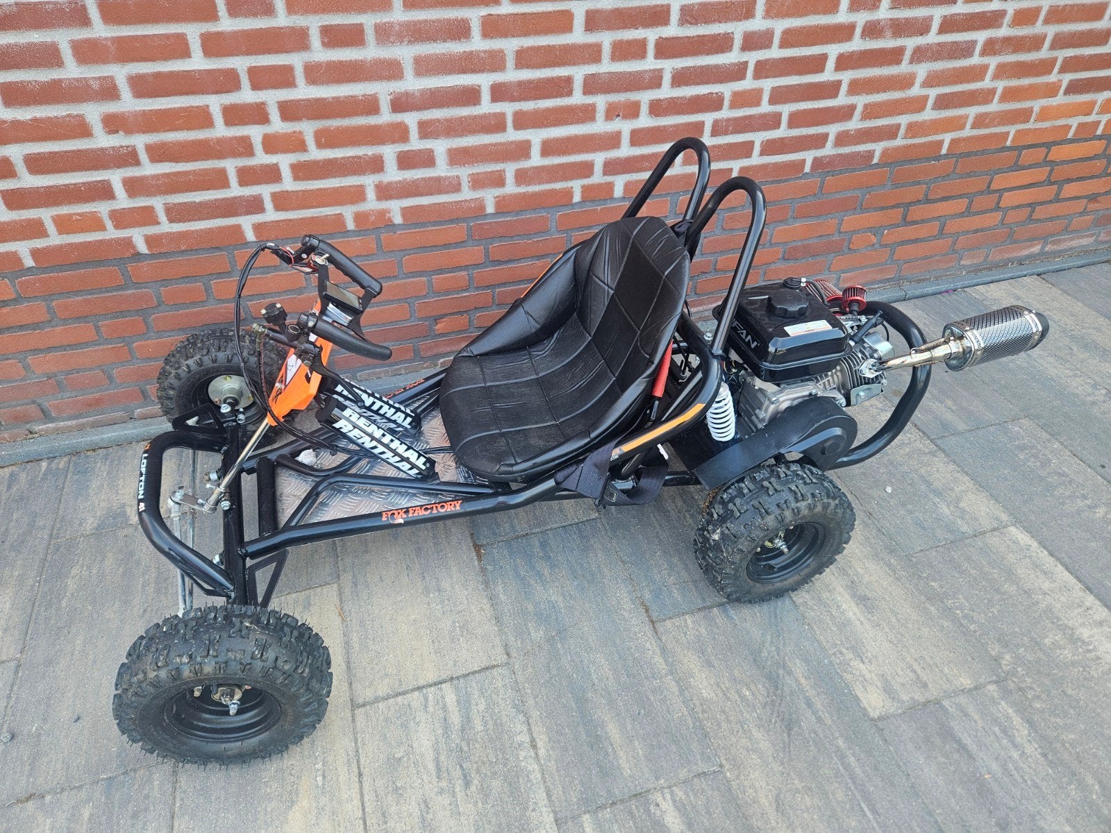 Stoere Kart met off-road banden - Klaar voor avontuur!, Sport en Fitness, Karting, Gebruikt, Kart, Ophalen