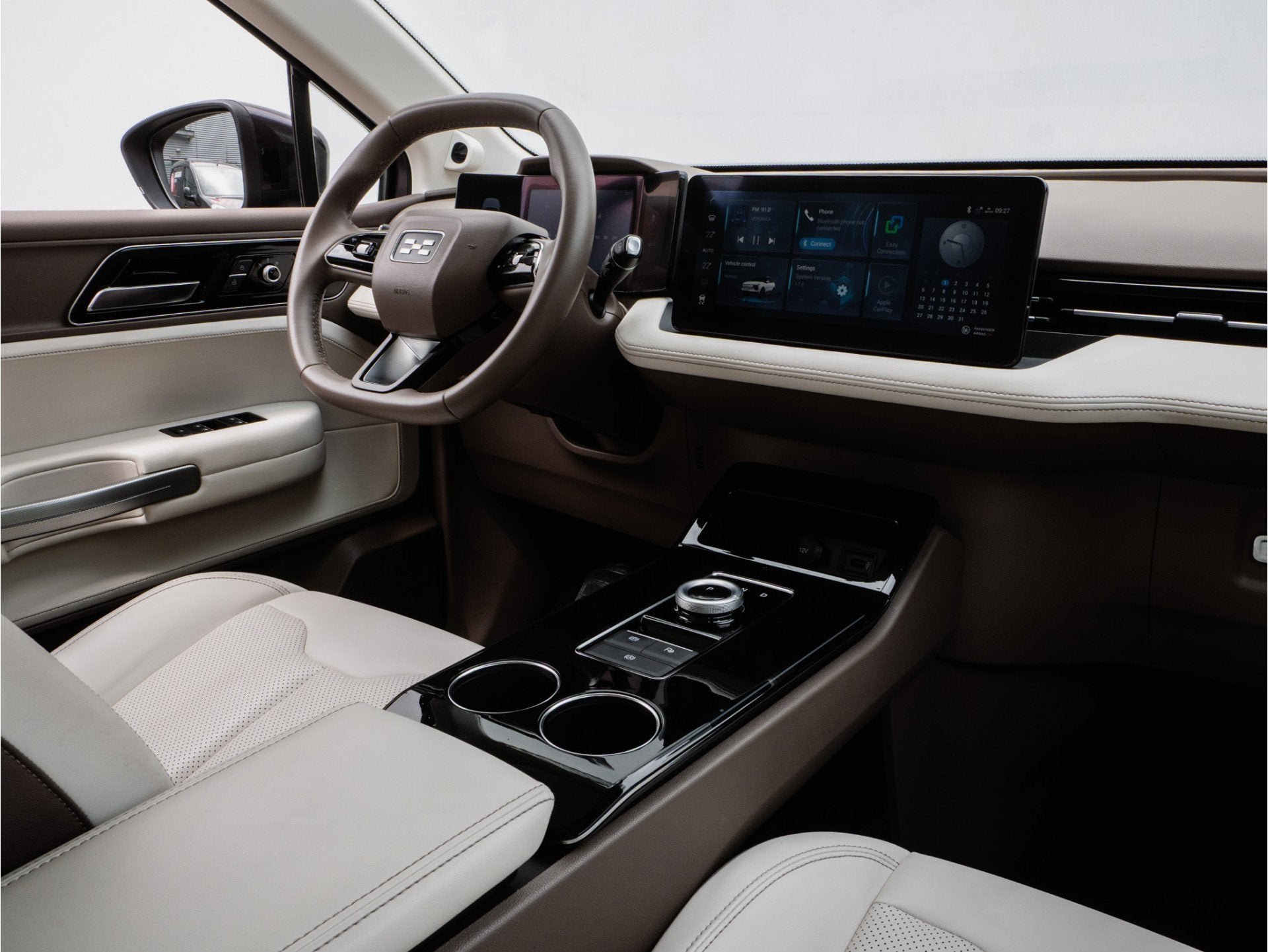 Aiways U5 63kWh Showroom SOH 100% Leer/ 360 Camera/ Carplay/, Auto's, Aiways, U5, Gebruikt, Overige kleuren, Met garantie (alle)