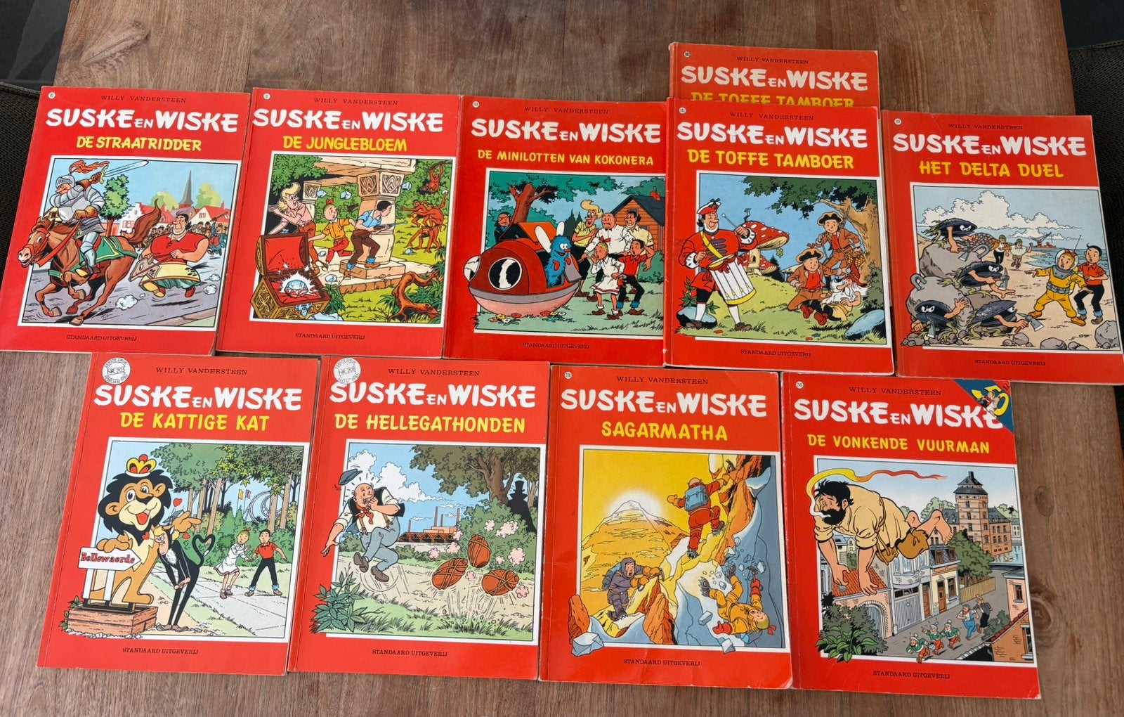 Suske & Wiske 21x, Meerdere stripboeken, Ophalen of Verzenden, Gelezen