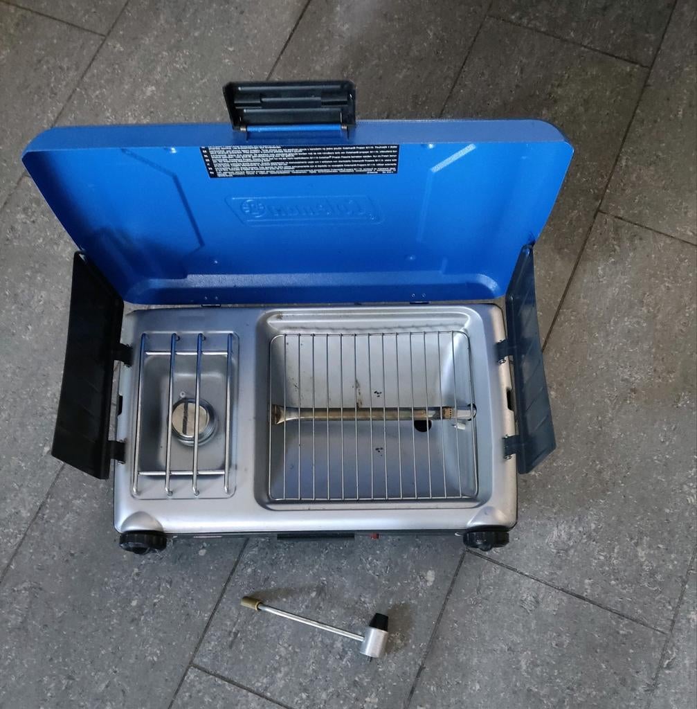 COLEMAN kampeerfornuis PerfectFlow Grill/Stove, Ophalen, Zo goed als nieuw