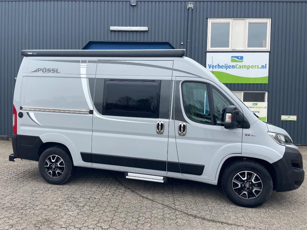Possl Roadcamp 540 AUTOMAAT met weinig km en vele extra’s!!, Caravans en Kamperen, Campers, Automaat, Buscamper of Camperbus, Fiat