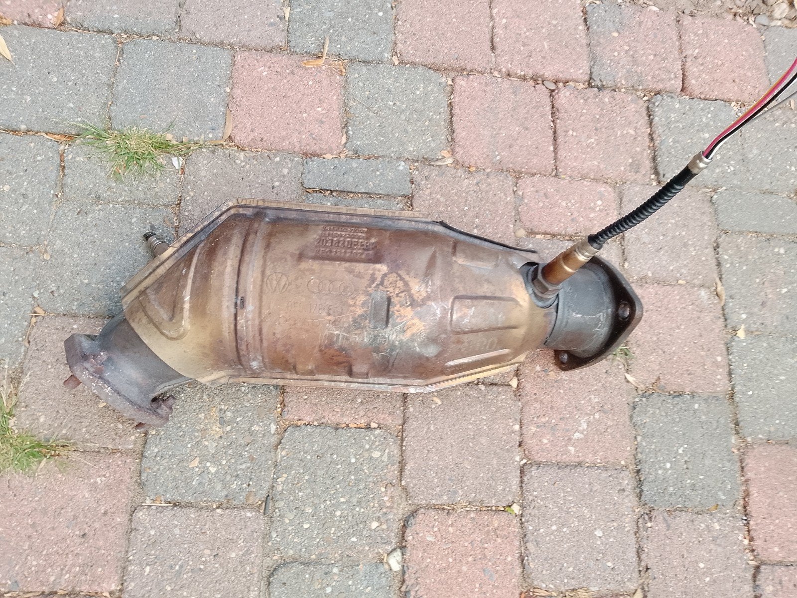katalysator audi a4 2.0 benzine, Ophalen of Verzenden, Audi