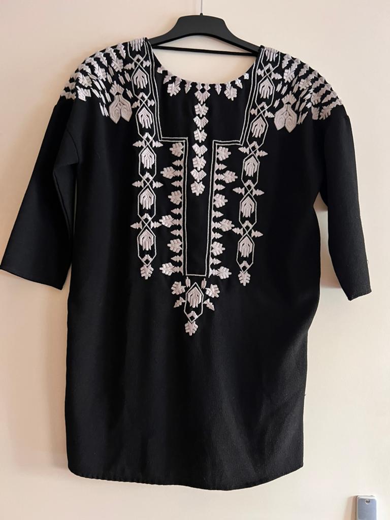 Danes mini jurk, Zwart, Ophalen of Verzenden, Zo goed als nieuw, Maat 36 (S)